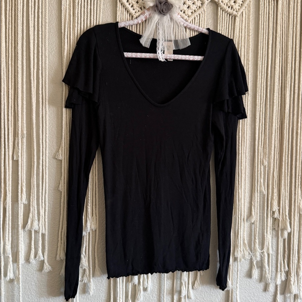 We the Free puff shoulder long sleeve